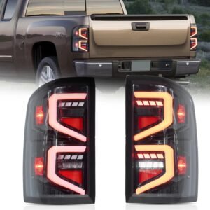 Chevrolet Chevy Chevrolet Silverado 1500 2500 3500 Clear Tail Lights 2007 - 2013