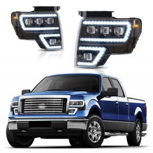 Ford F150 Amber Headlights For 2009-2014