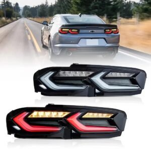 19-24 Chevrolet Camaro VLAND LED Tail Lights With Sequential Indicators Turn