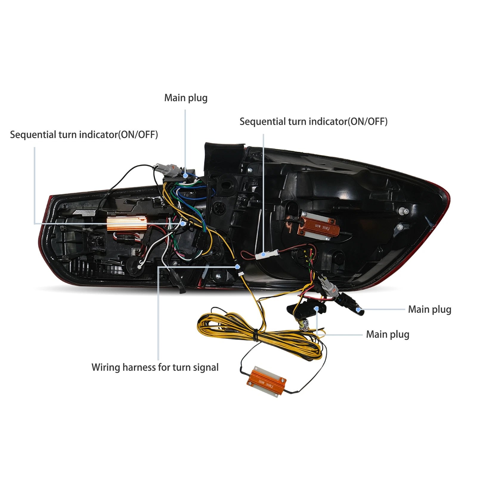 Tail Lights LCI-Style for 12-19 BMW 3 Series F31 S/Wagon - Image 6