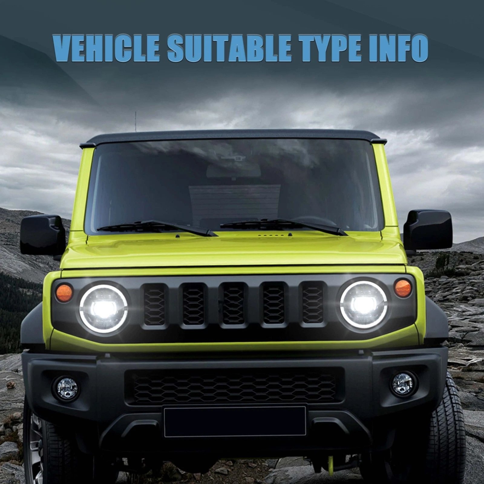 VLAND Headlights for 19-23 Suzuki Jimny Full LED Dual Beam Projector Upgrade - Image 6