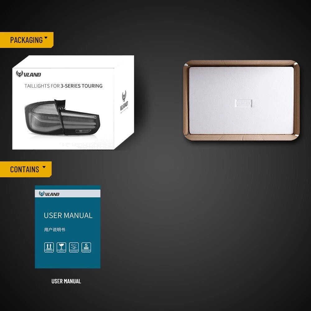 Tail Lights LCI-Style for 12-19 BMW 3 Series F31 S/Wagon - Image 24