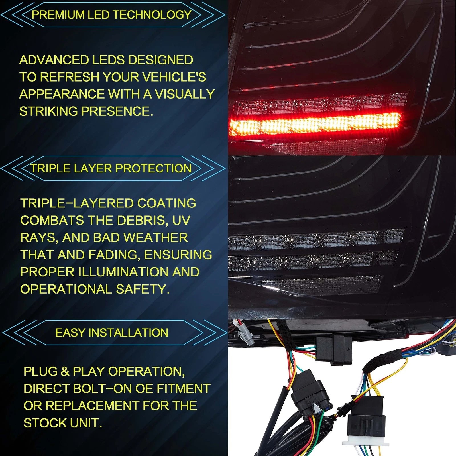 Laser Style Tail Lights For BMW 3-Series F30 F35 F80 2012 - 2018 - Image 17