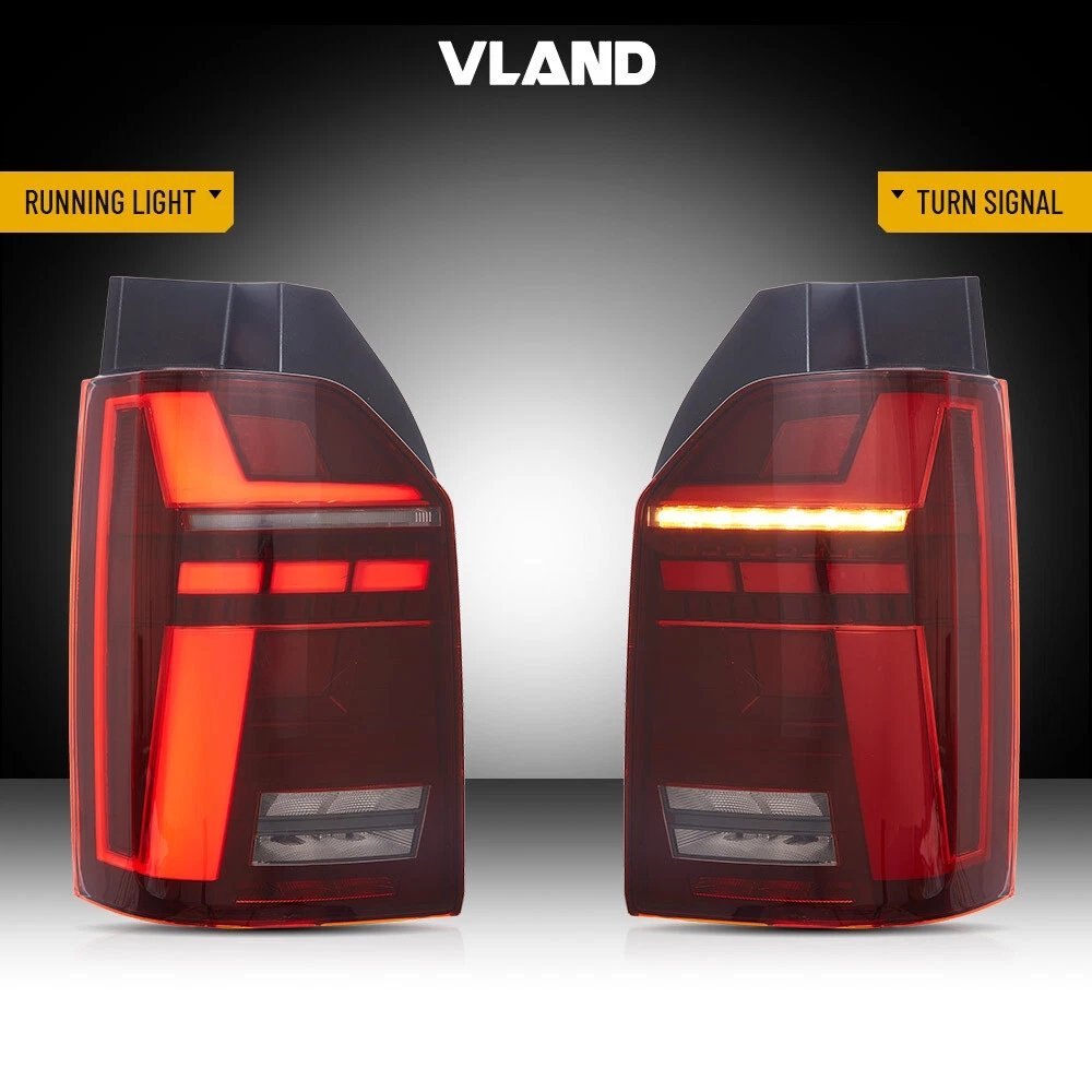 VLAND LED Tail Light For 2016-2019 VW Transporter Multivan Caravelle T6 - Image 6
