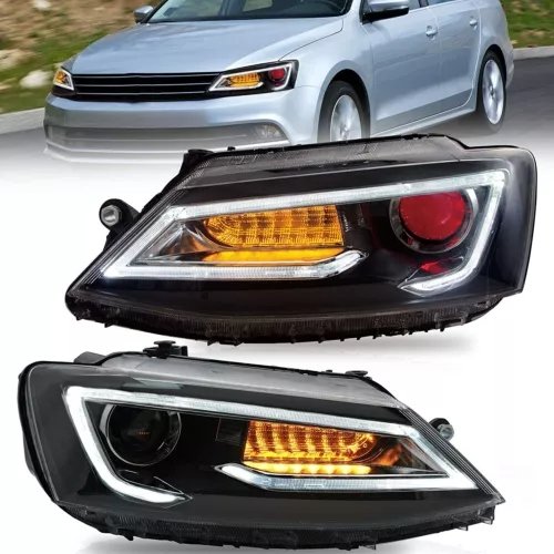 VLAND LED Headlights For 2011-2018 VW Jetta MK6 - Image 11