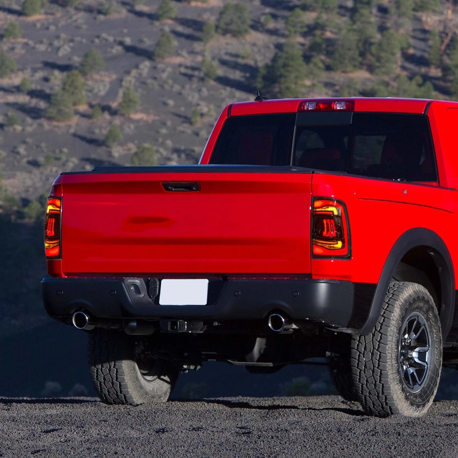 09-18 Dodge Ram 1500/2500/3500 Vland Upgrade LED Tail Lights With Amber Turn Signal - Image 7