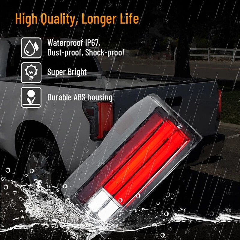 VLAND LED Tail Lights For Toyota Tundra 2007-2013 - Image 7