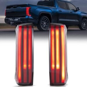 22-UP Toyota Tundra VLAND Full LED Tail Lights With Start-up Animation