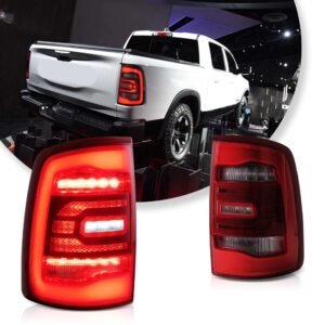 Tail Lights For 2009-2018 Dodge Ram 1500/2500/3500 Rear Brake Lamps
