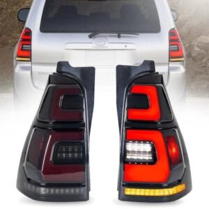 VLAND LED Tail Lights For Toyota 4Runner 2003-2009 W/Start-up Animation Smoked